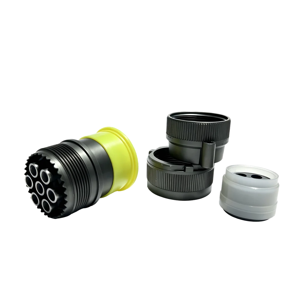 Circular aerospace connectors